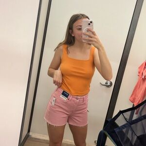 Old Navy Pink O.G. straight High Rise Shorts